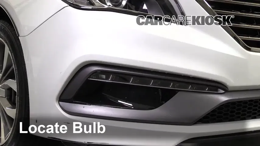 2017 Hyundai Sonata Sport 2.0T 2.0L 4 Cyl. Turbo Lights Daytime Running Light (replace bulb)